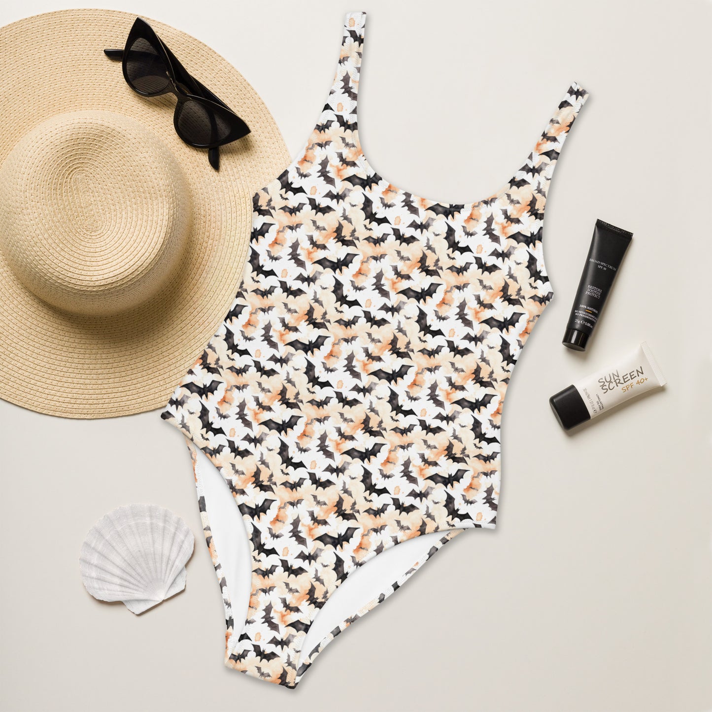 Batty One-Piece Swimsuit