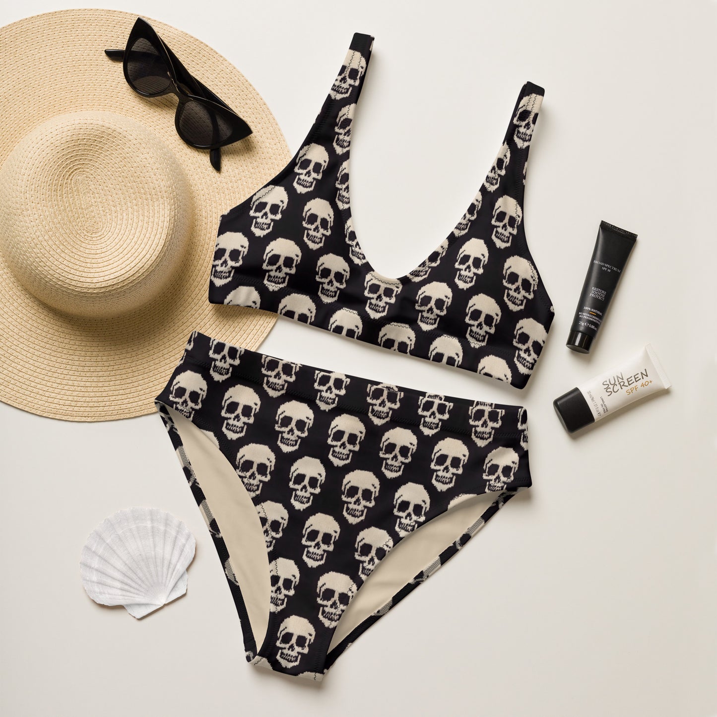 Skull bikini