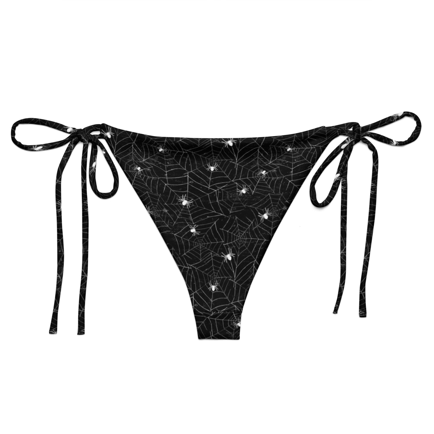 Spiders and Webs string bikini bottom