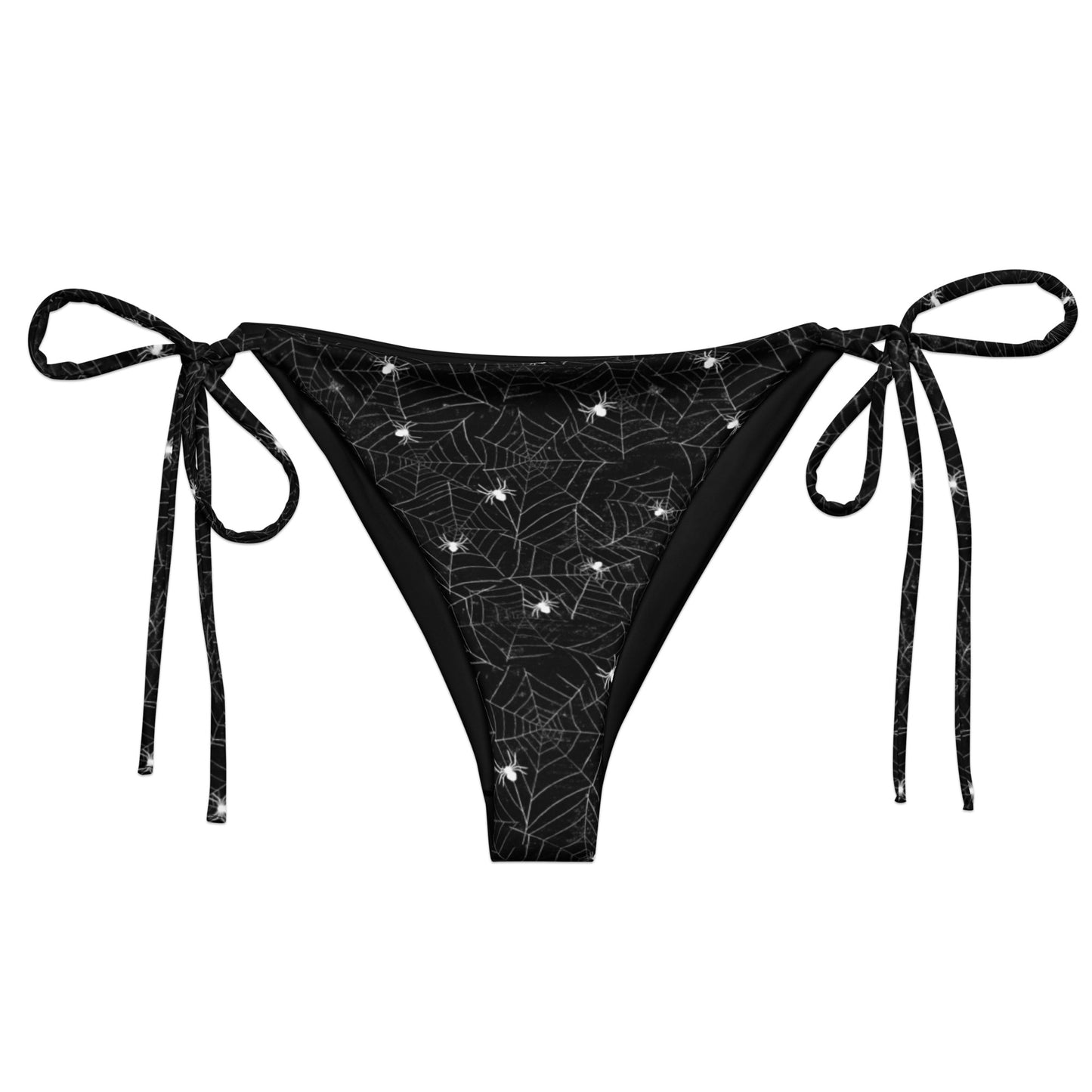 Spiders and Webs string bikini bottom