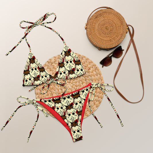 Friday The 13th Inspired string bikini