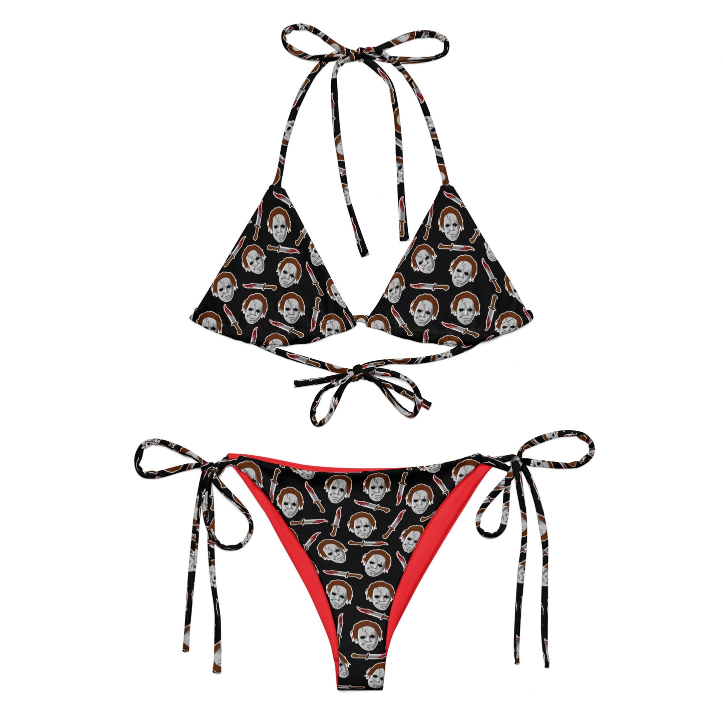 Michael Myers Inspired string bikini