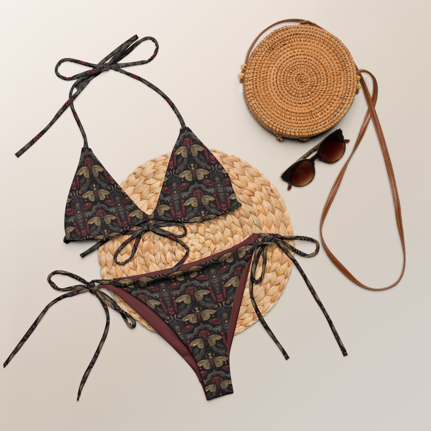 Moth string bikini