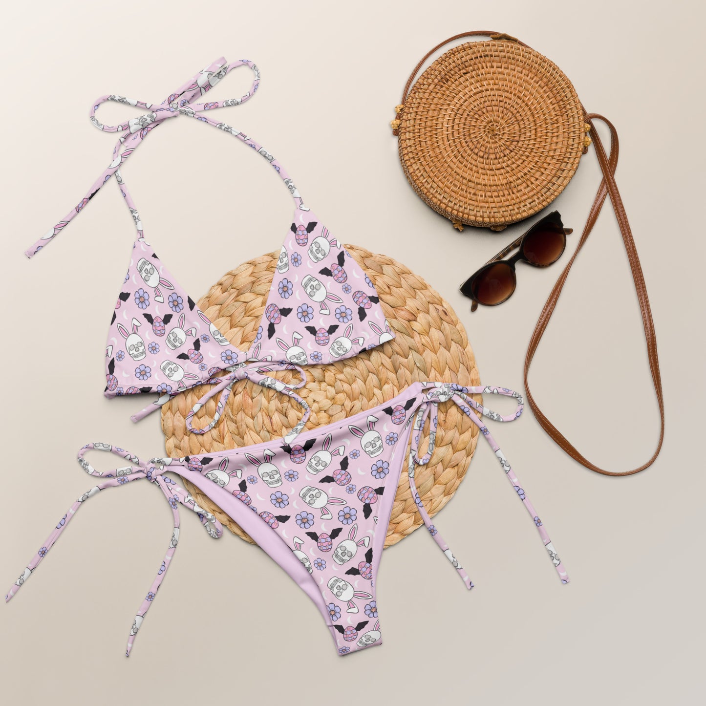 Spooky Easter string bikini