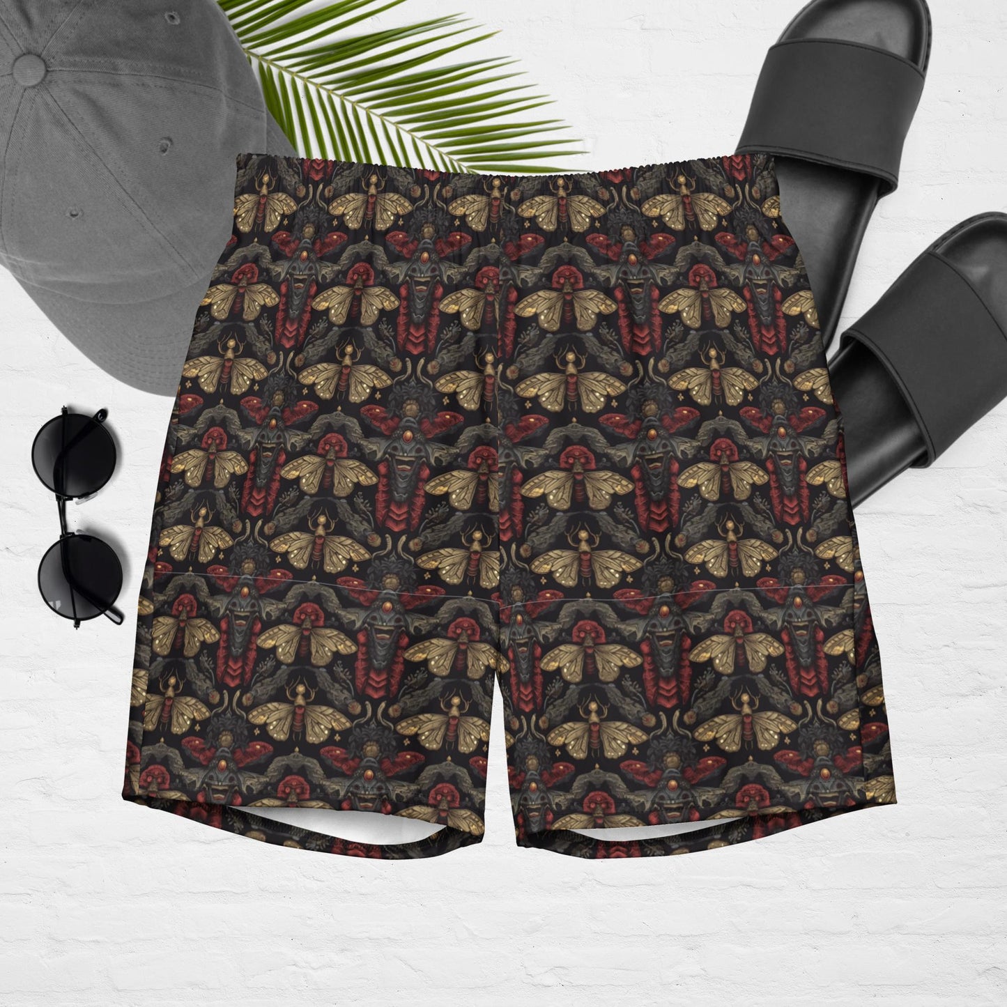 Moth swim trunks