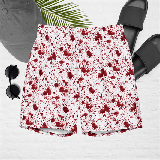 Blood Splatter swim trunks