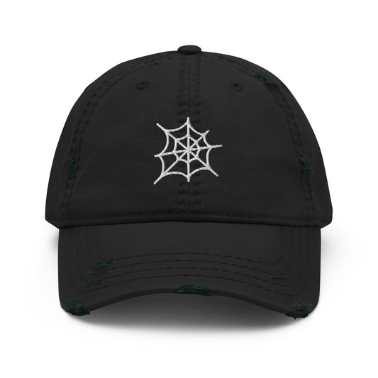 Web Distressed Hat