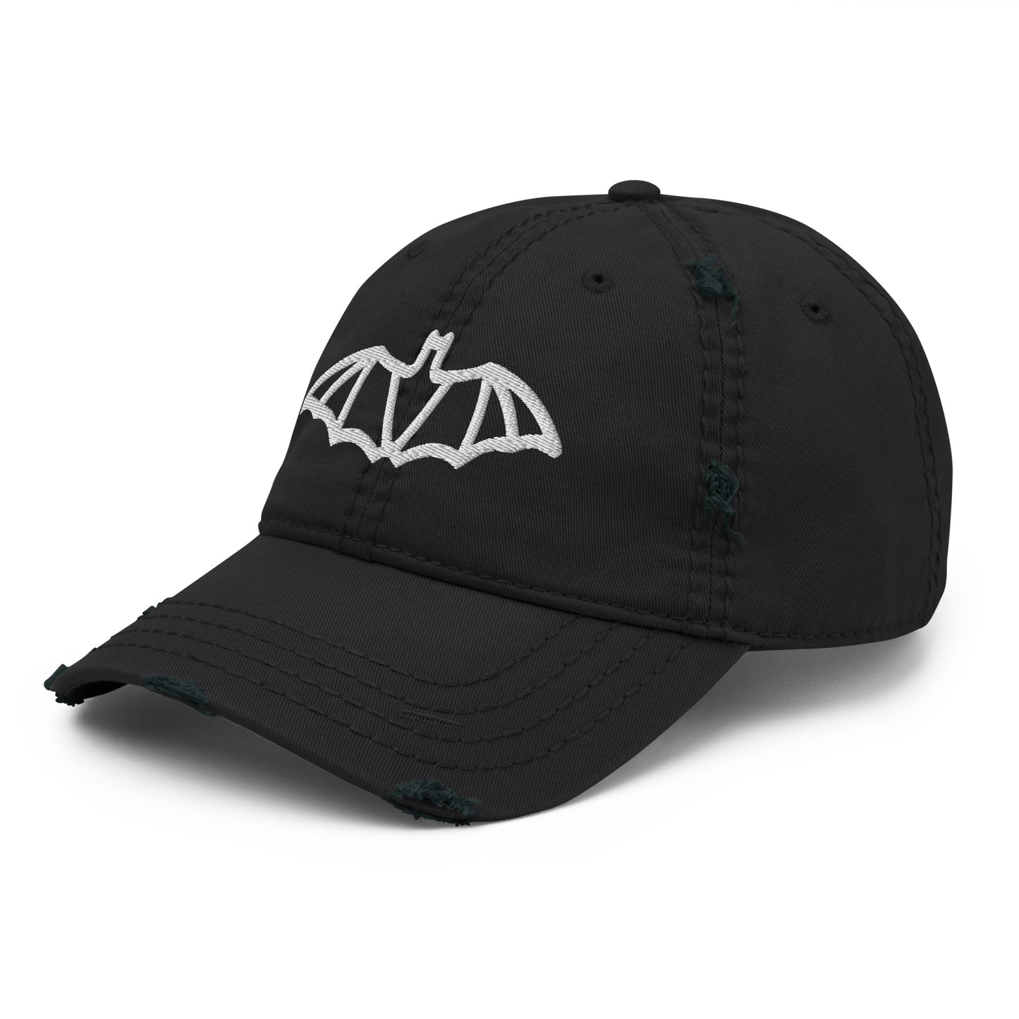 Bat Distressed Hat