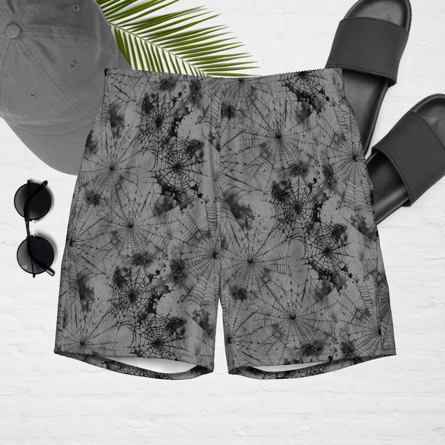 Spiderweb swim trunks