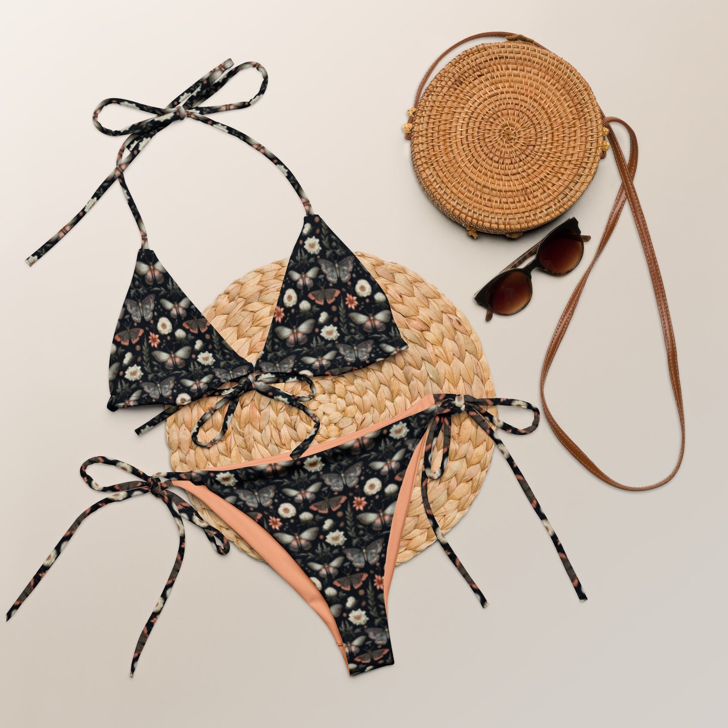 Night Moth string bikini