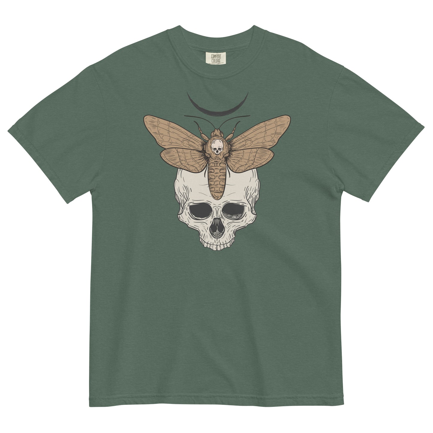 Deathmoth and Skull  t-shirt