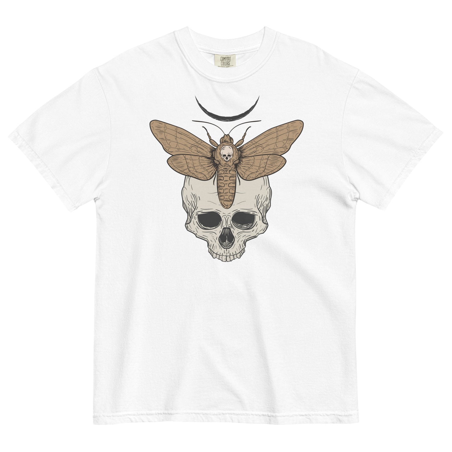 Deathmoth and Skull  t-shirt