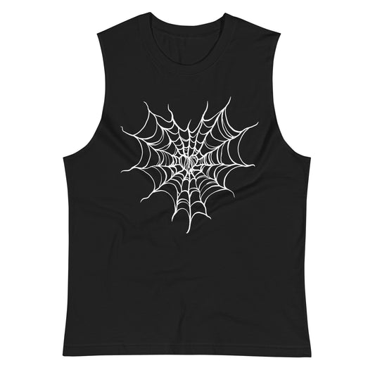 Spiderweb Love Muscle Shirt