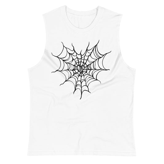 Spiderweb Love Muscle Shirt