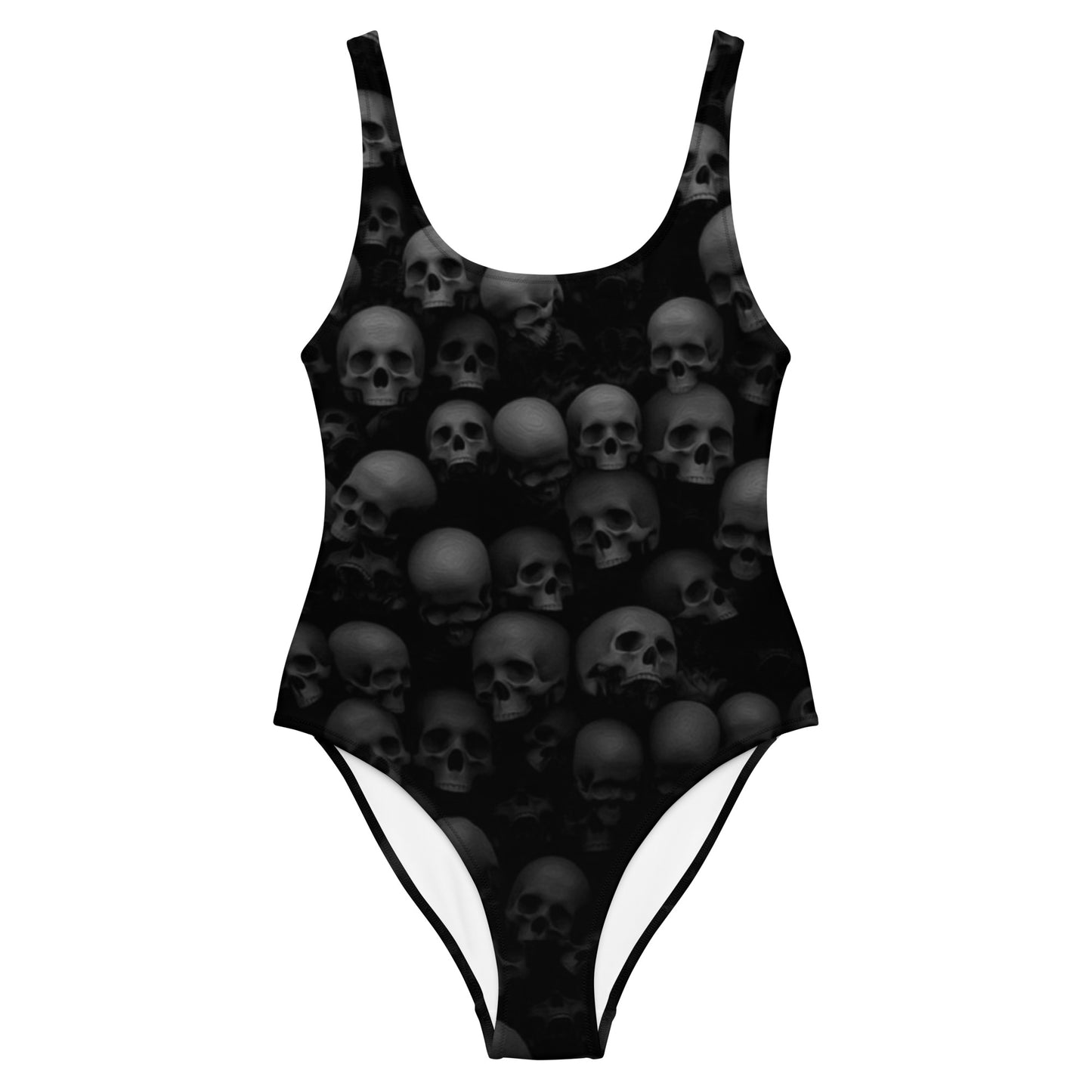 Catacomb Skull One-Piece Swimsuit