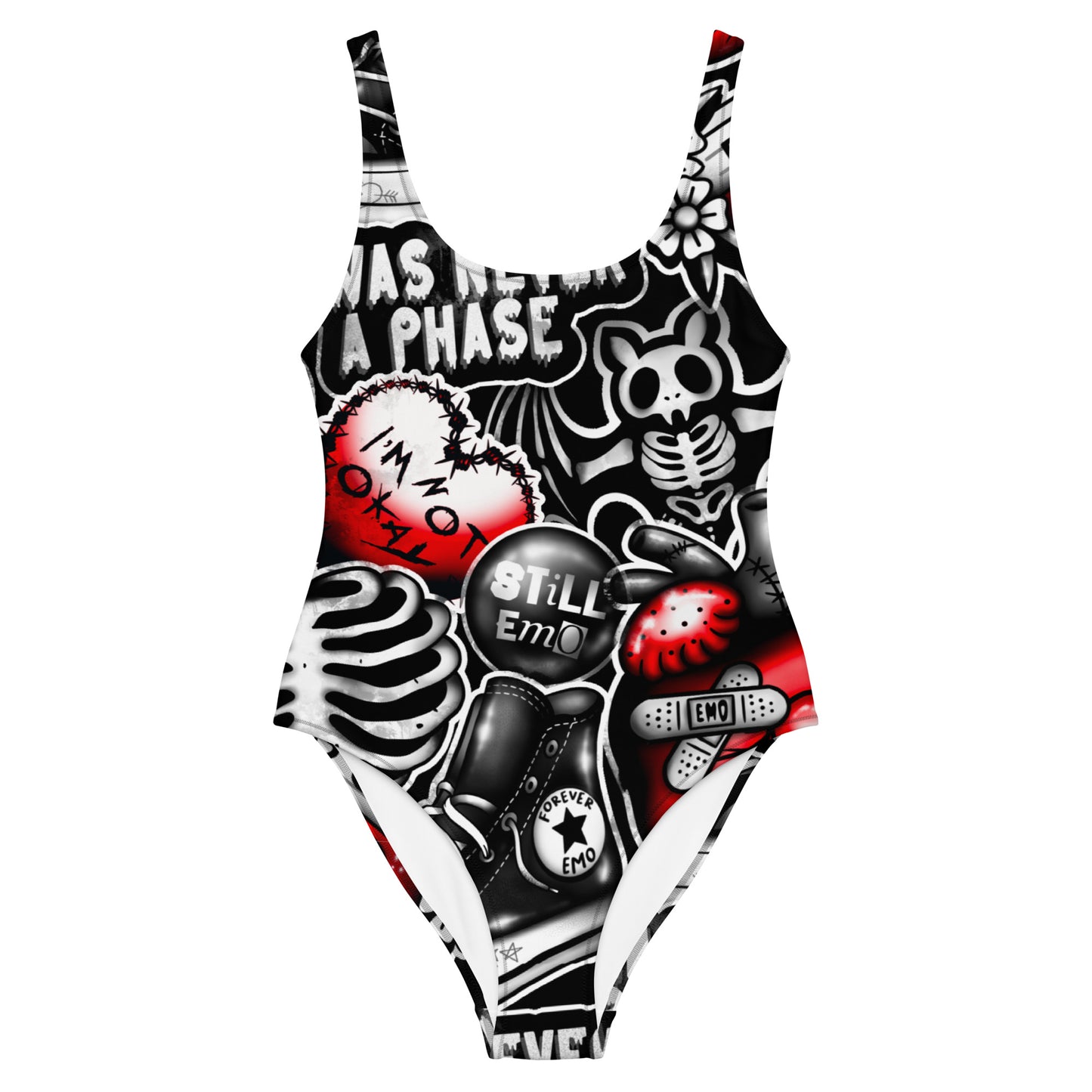 Emo One-Piece Swimsuit