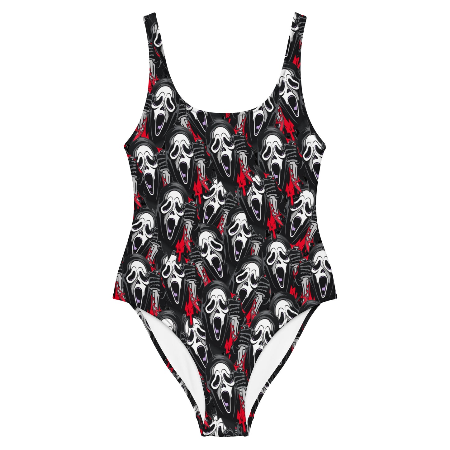 Scream Inspired One-Piece Swimsuit