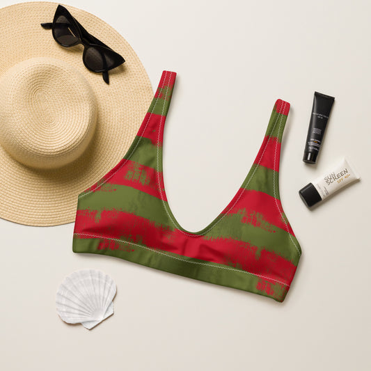 Freddy Krueger Inspired padded bikini top