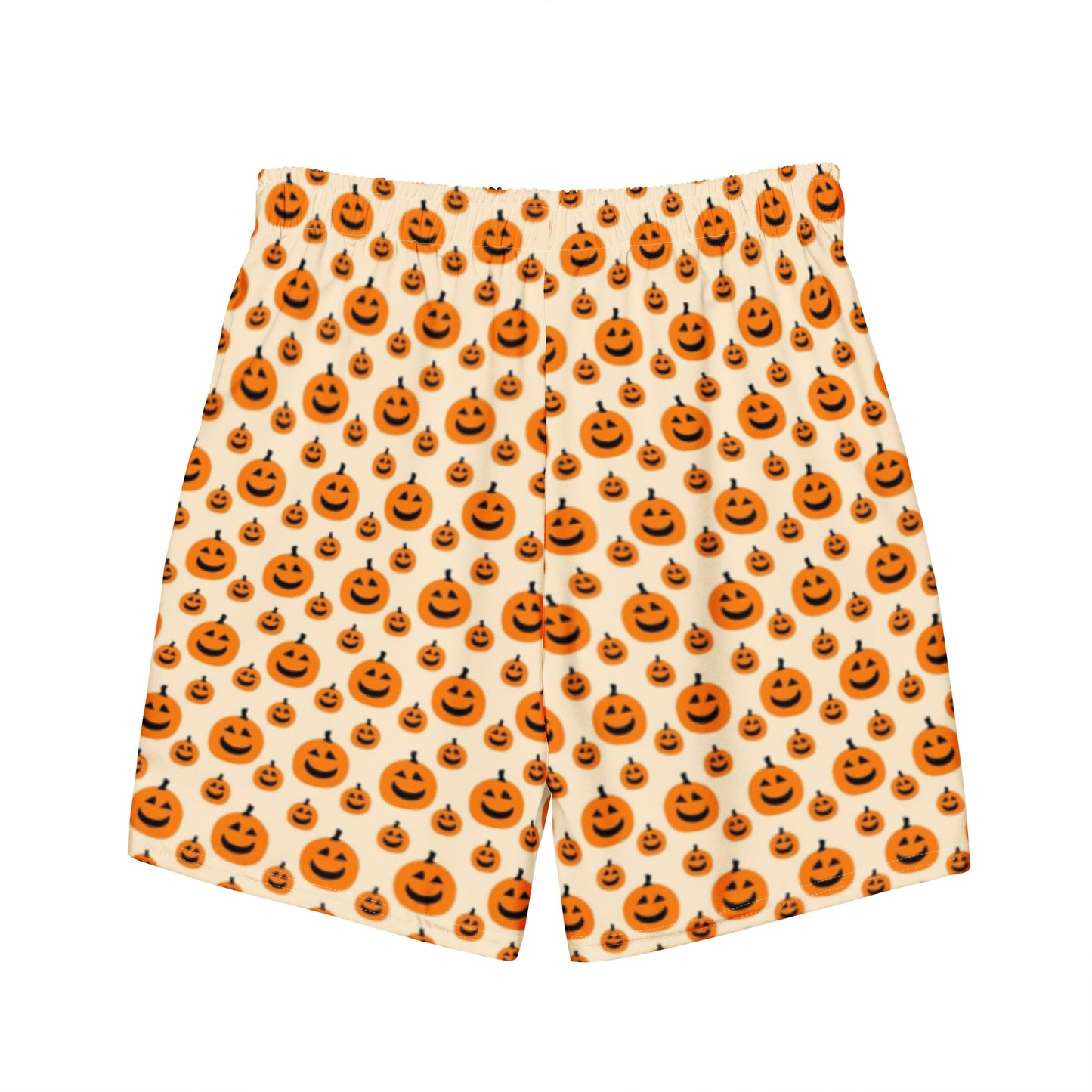 Jack-O-Lantern swim trunks