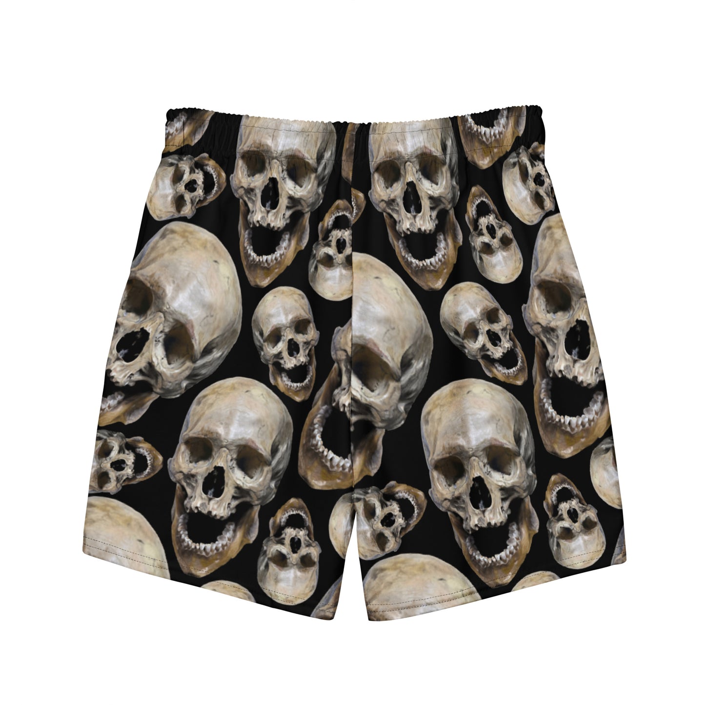 Skull swim trunks