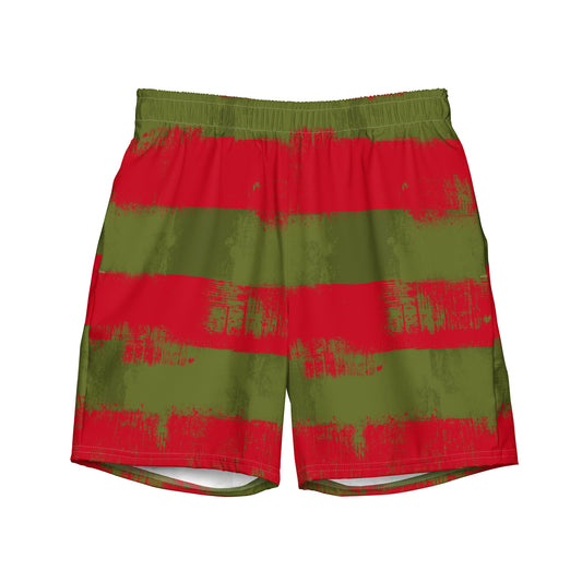 Freddy Krueger Inspired Men's swim trunks