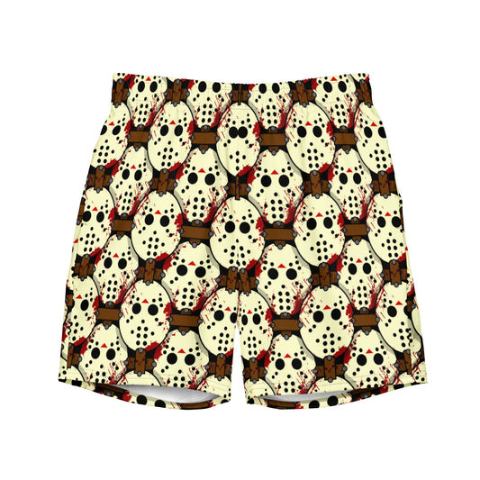 Friday The 13th Jason Inspired swim trunks